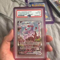 Fusion strike espeon vmax PSA 10