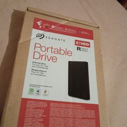2TB HHD Seagate Portable Drive 