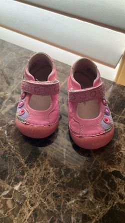 Baby Shoes Leather Stride rite Pink  For Walking