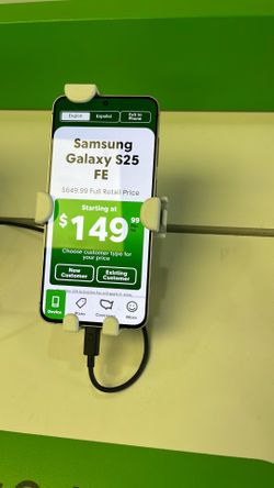 Samsung Galaxy s25 fe for promotion when you switch !!
