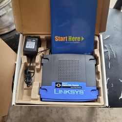 Linksys Etherfast Cable/ DSL Router With 4 Port Switch