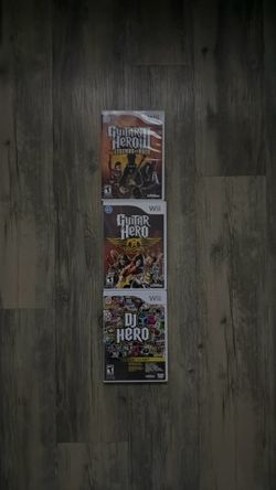 Guitar hero Wii bundle
