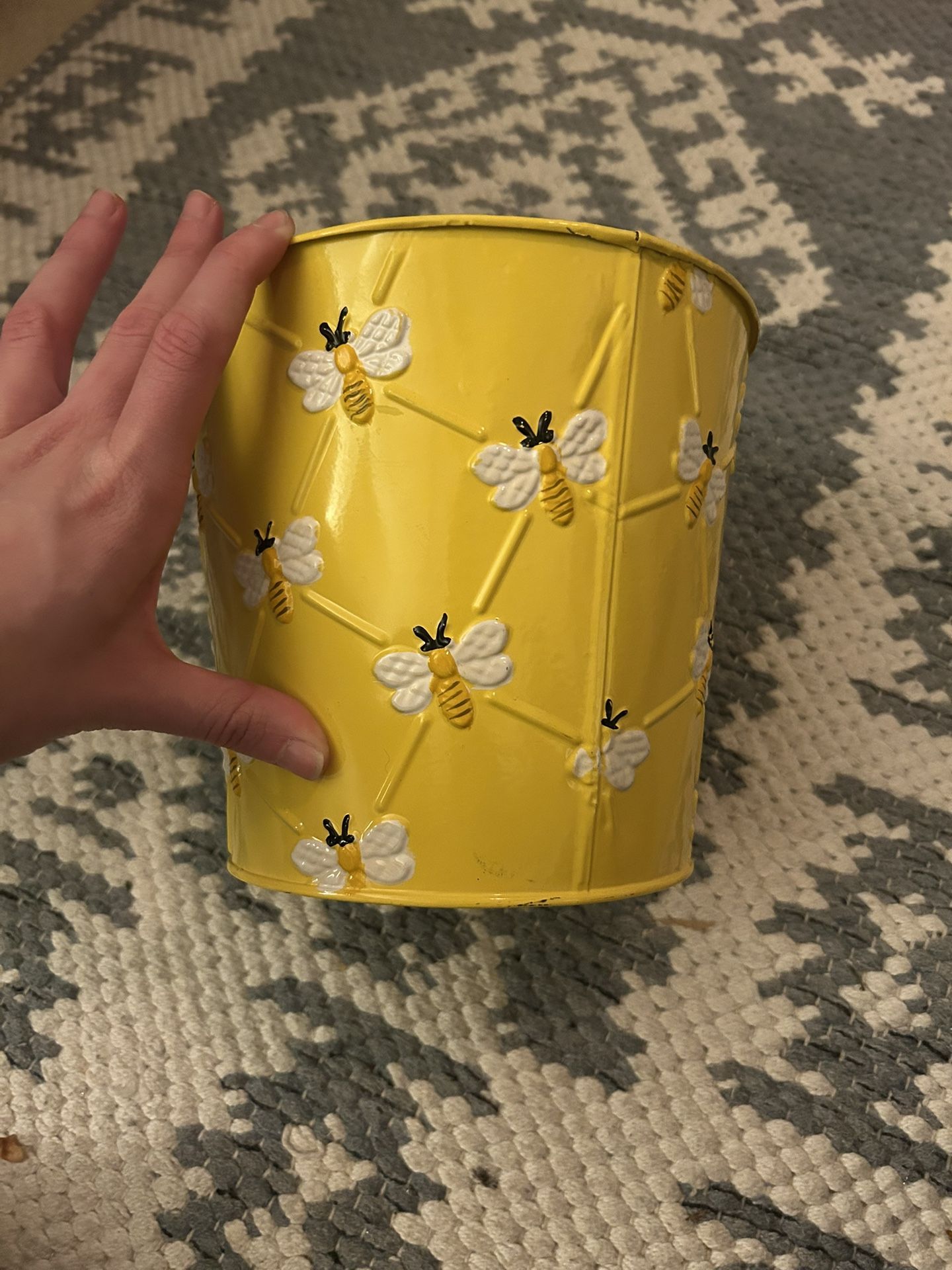 Cute Yellow Bee Bucket! 