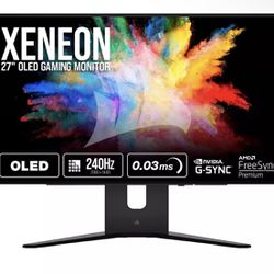 Corsair XENEON 27QHD240 27 in 2560 x 1440 OLED Gaming Monitor