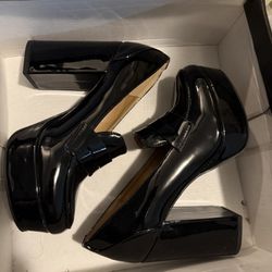 Chunky Platform Heels 