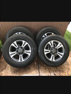 MICHELIN TIRES & RIMS TACOMA 2017