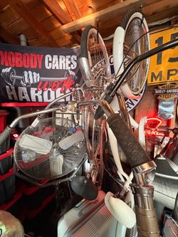 Chrome Lowrider Cruiser Bicycle