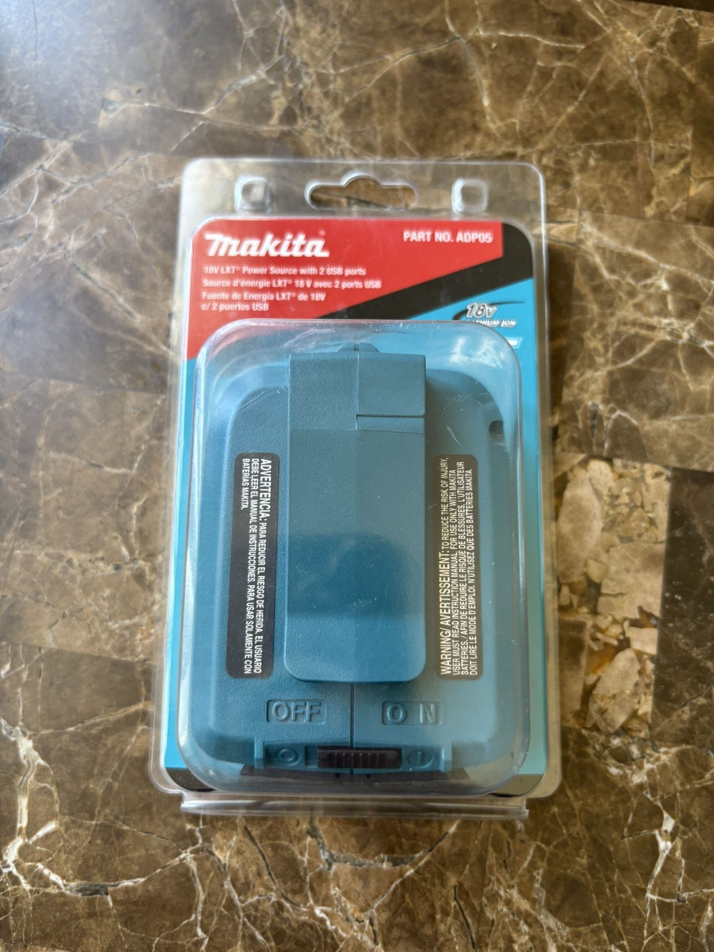 Makita 18v power source with USB