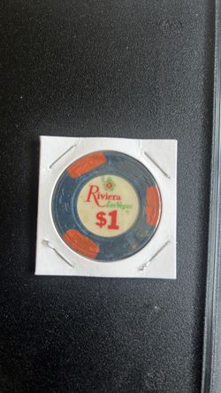 Riviera $1 Casino Chip- Obsolete Las Vegas