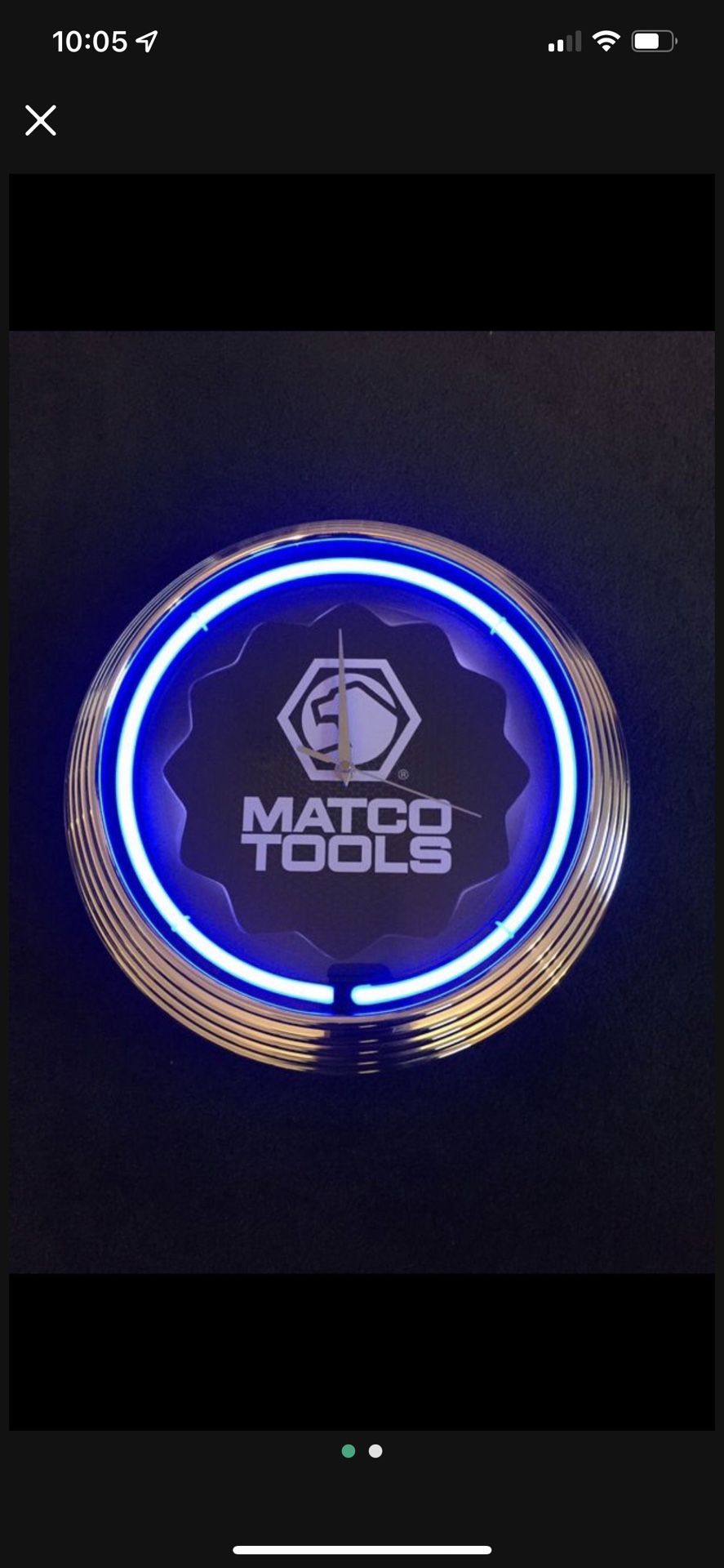 Neon Clock 