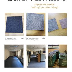Repurposed Carpet Tiles Free Local Delivery In TC West Bay Pickup