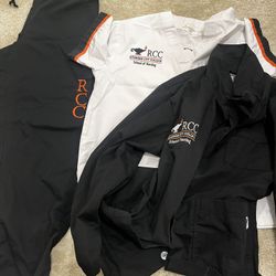 RCC RN uniform 1 Set, Small. Pant, Shirt, Jacket 