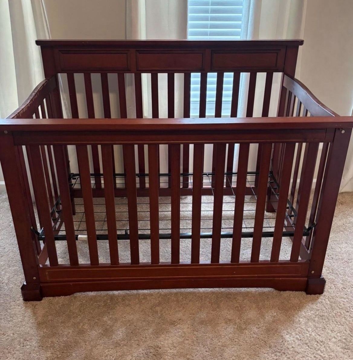Cherry Colored Crib