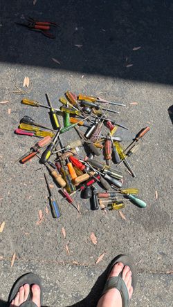 All sorts of screw drivers