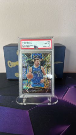 2023 PANINI SELECT #350 LUKA DONCIC ELEPHANT PRIZM Psa 10