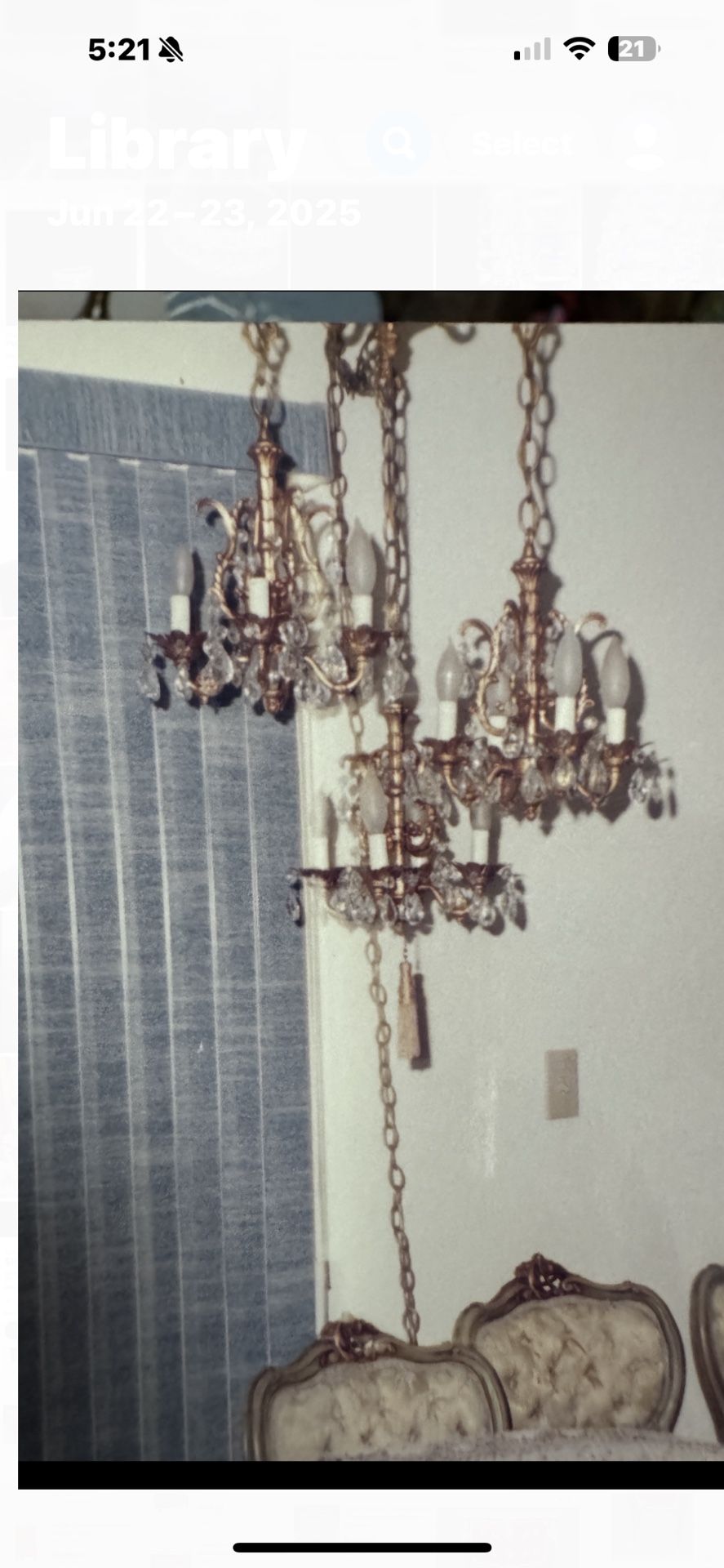 Vintage Hanging Light