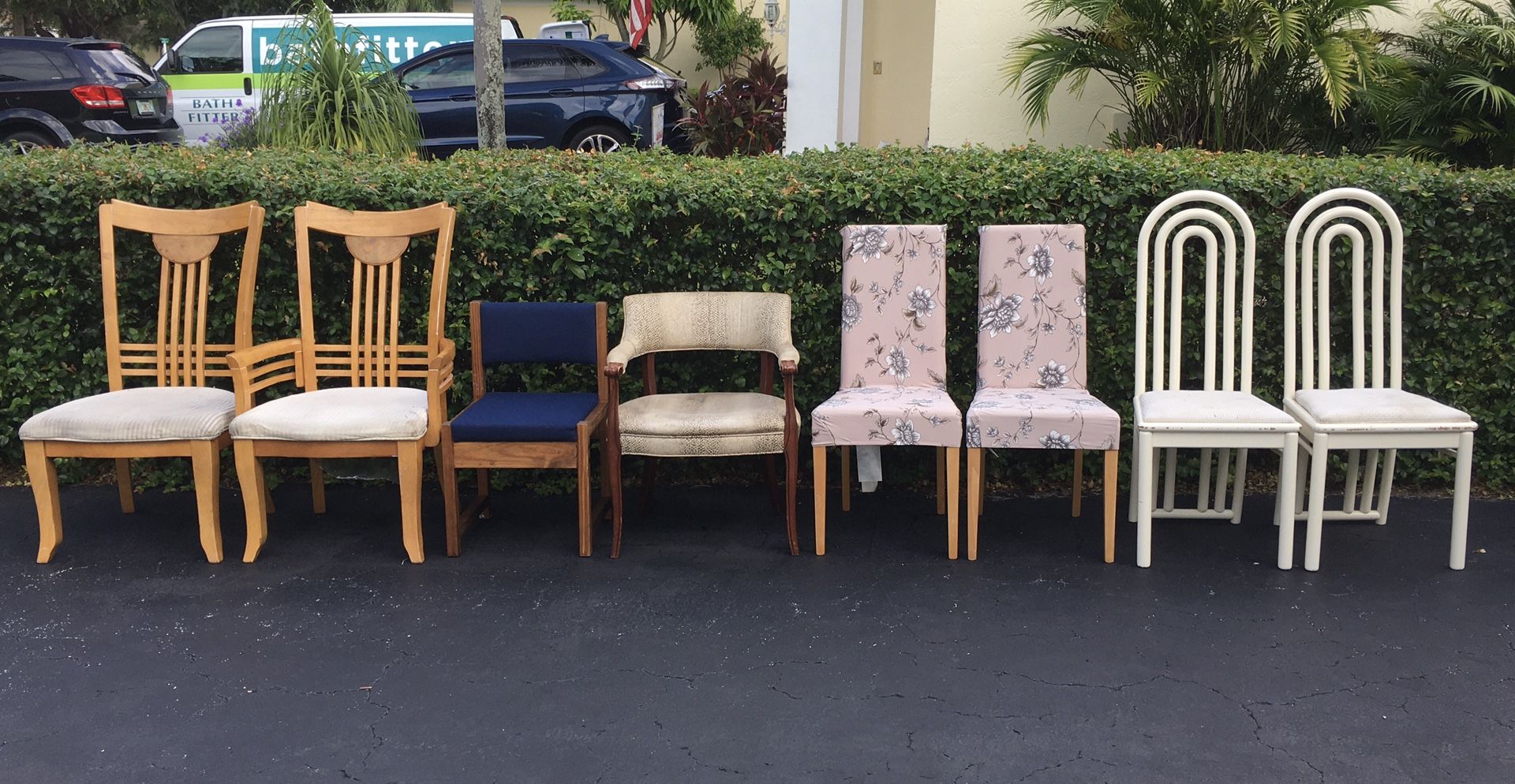 Chairs & More Chairs at $10 each