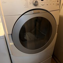 Kitchen Aid Front-load Dryer And Maytag Washer 