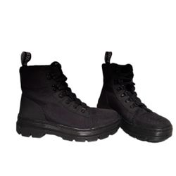 LIKE NEW Dr. Martens Poly Combs Black Boots