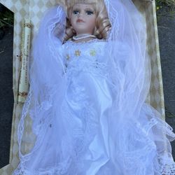 Porcelain Collectible Doll