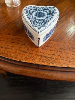 Delph box  New.   Bought in Europe