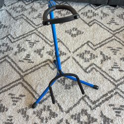 Blue Guitar Stand