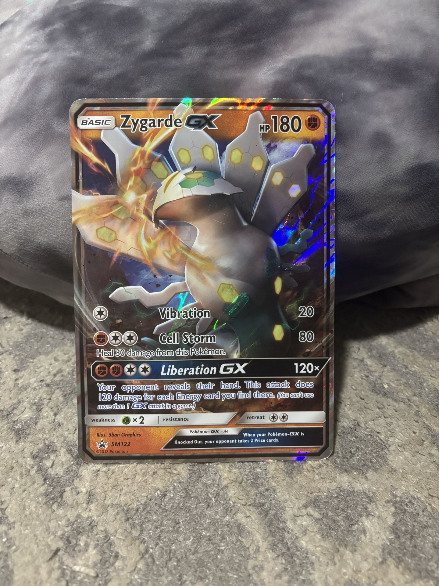 Big Card Full Art Promo Zygarde GX