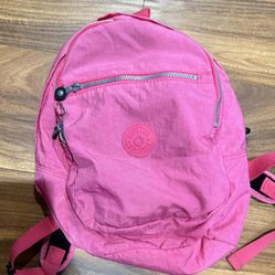 Pink Kipling School Organizer Camping Hiking