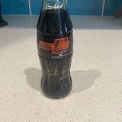 Phoenix Suns Coke Bottle Signed By Mark West