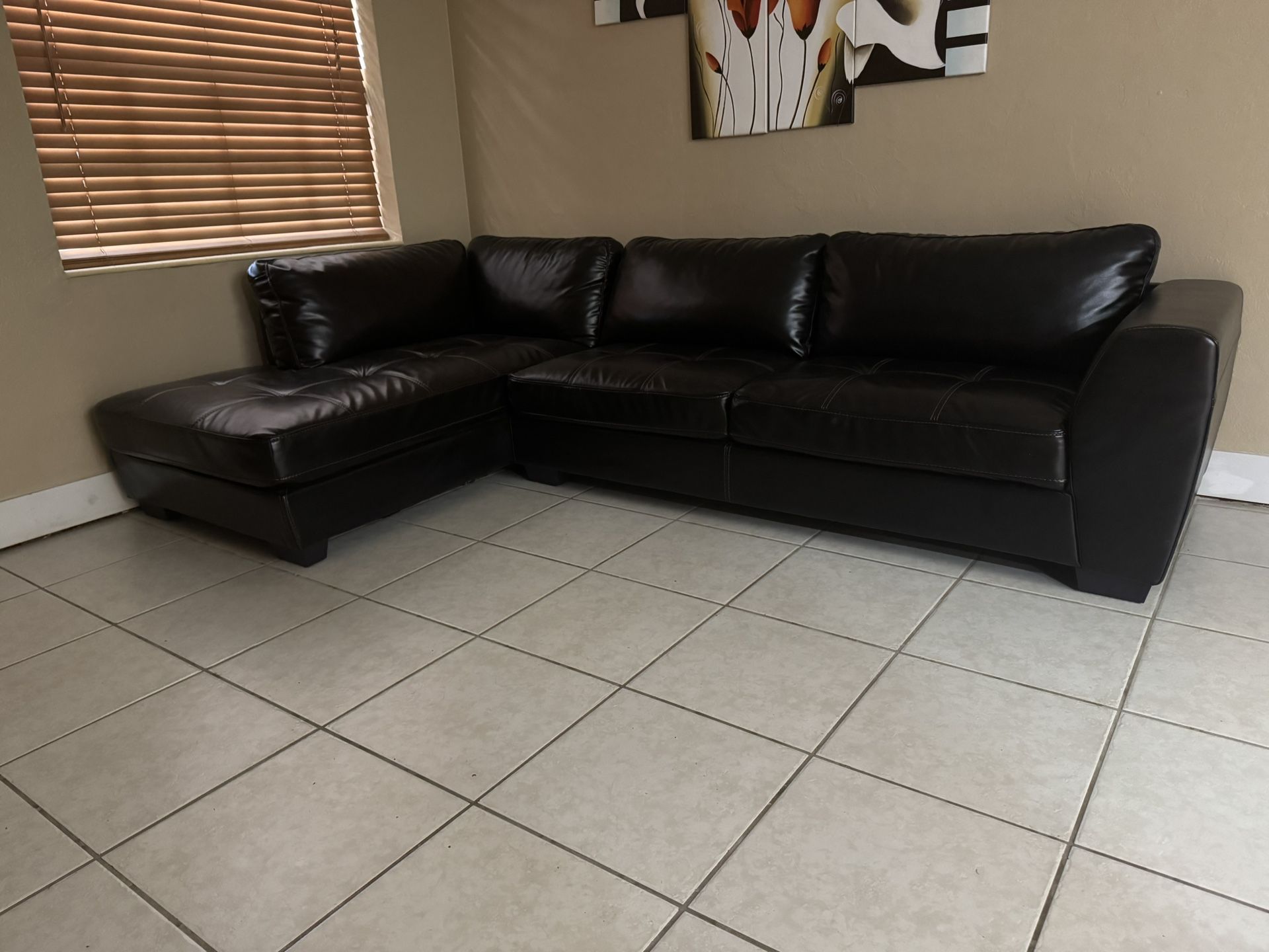Dark Brown Sectional $400 (OBO)