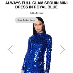 Glam Sequin MEDIUM DRESS