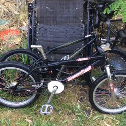 2 Vintage old-school diamondback BMX bikes oh