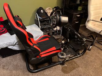 Thrustmaster racing sim cockpit combo