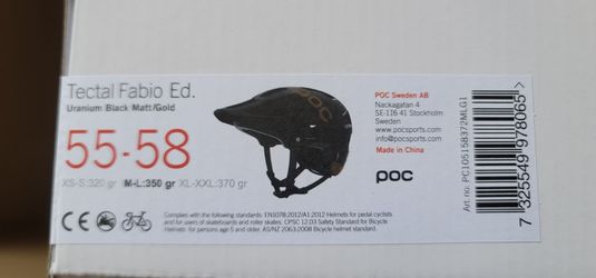 Brand New POC Tectal Fabio Special Edition- $119 OBO
