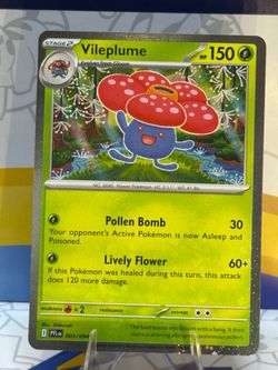Vileplume Cosmos Holo Card 003/094, Mega Evolution Phantasmal Flames