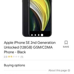 Brand New 128 Gb  iPhone