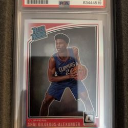 Shai Optic Holo Rookie PSA Gem Mint 10