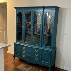 antique china cabinet