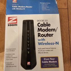 Zoom Router/ Modem