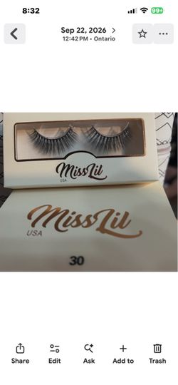 Cosmetics makeup Eyelashes