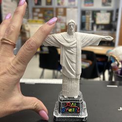 Christ the Redeemer souvenir statue from Brazil
