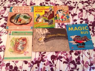 Vintage collectible children's books