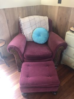 Vintage Velvet Chair