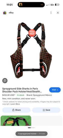 SprayGround holster