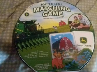 John Deere matching game