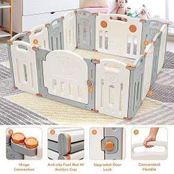 Baby 14 Panel Foldable Playpen Activity Center bb5301be