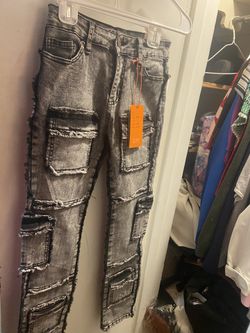 Brand New, With Tags Still On,  D&R Black, stone washed Boys Skinny Jeans. Size 5