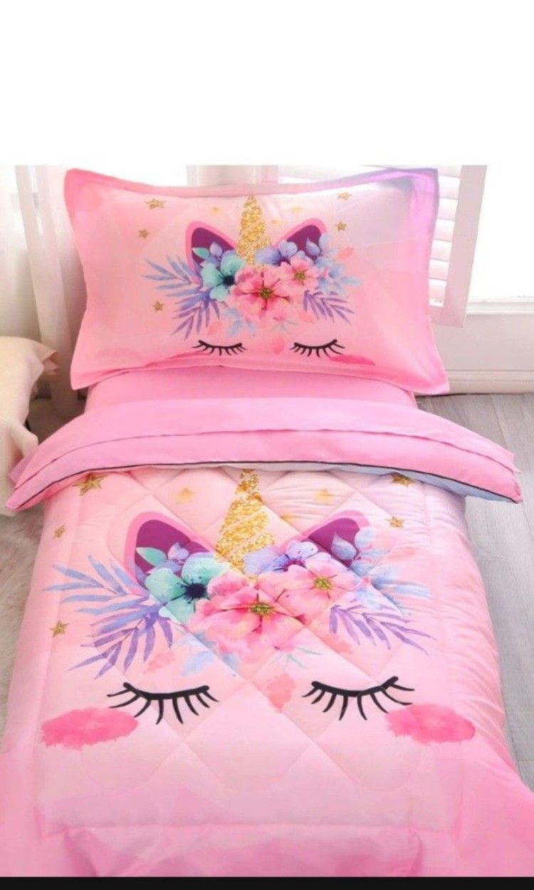 Unicorn Twin Bed Comforter