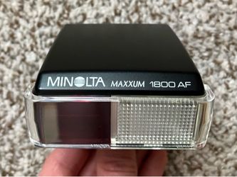 Minolta Maxxum 1800 AF Shoe Mount Flash