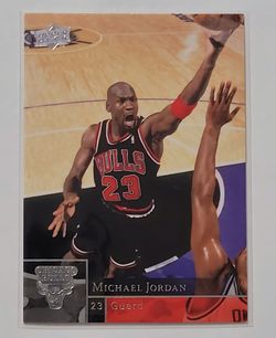 2009-10 Upper Deck Basketball card featuring Michael Jordan